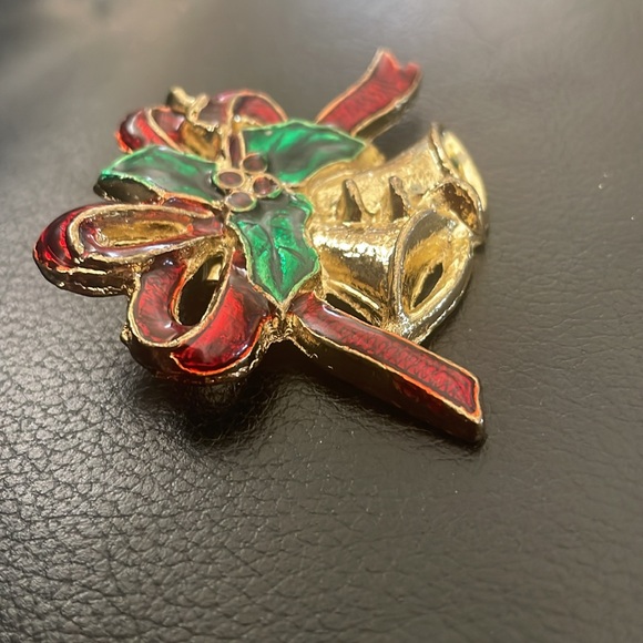 ❤️VTG Christmas Brooch - Picture 6 of 9